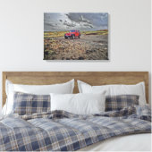 South Point Hawaii jeep avontuur canvas kunst (Insitu (Slaapkamer))