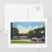 South Point Parking Area Scene Briefkaart (Voorkant / Achterkant)