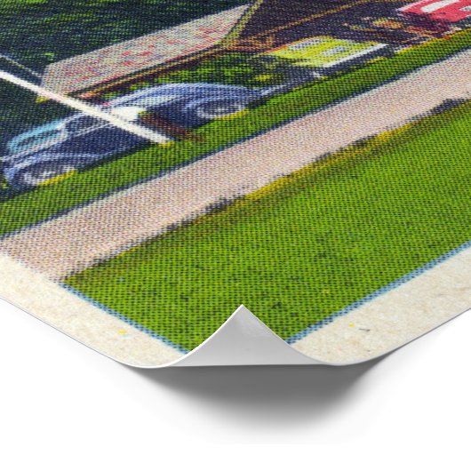 South Point Parking Area Scene Poster (Hoek)