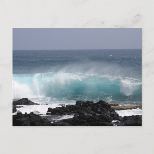 South Point Wave, Hawaii Briefkaart (Voorkant)