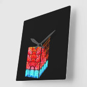 ~South Pointe Tower~ ZUID POINTE TOWER, AANGEPAST Vierkante Klok (Hoek)