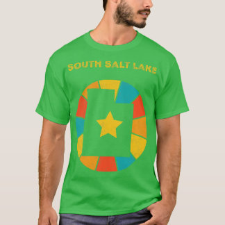 South Salt Lake Utah Vintage Gedecoreerd Souvenir  T-shirt