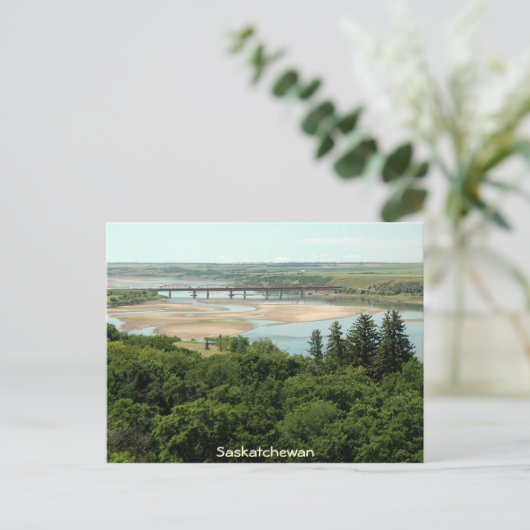 South Saskatchewan Briefkaart (Staand voorkant)