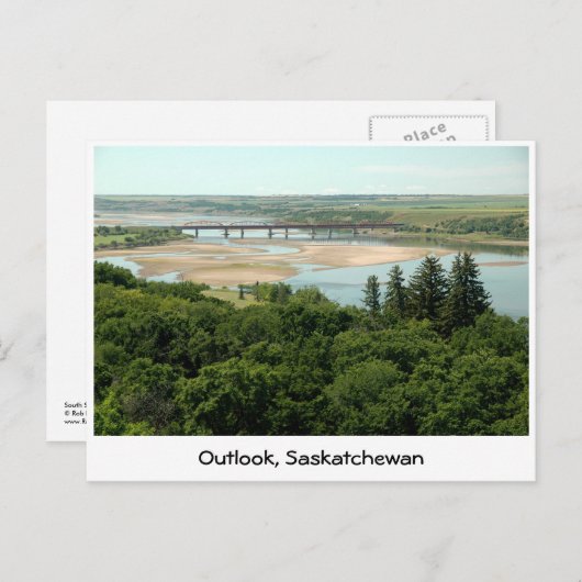 South Saskatchewan River Briefkaart (Voorkant / Achterkant)