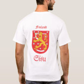 South-Savo Sisu Finland T-shirt (Achterkant)