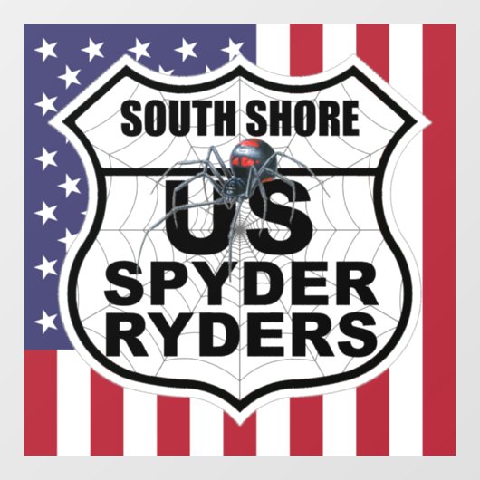 South Shore Chapter - Decal Vlag & Logo (Vel)