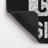 South Side Chi Gym Style Distressed White Print Muismat (Hoek)