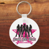 South Side Roller Derby Logo Sleutelhanger (Voorkant)