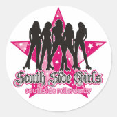 South Side Roller Derby Sticker (Voorkant)