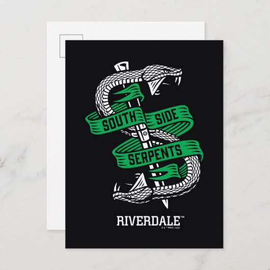 South Side Serpents Graphic Briefkaart (Voorkant / Achterkant)
