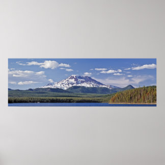South Sister, Elk Lake, Oregon Poster