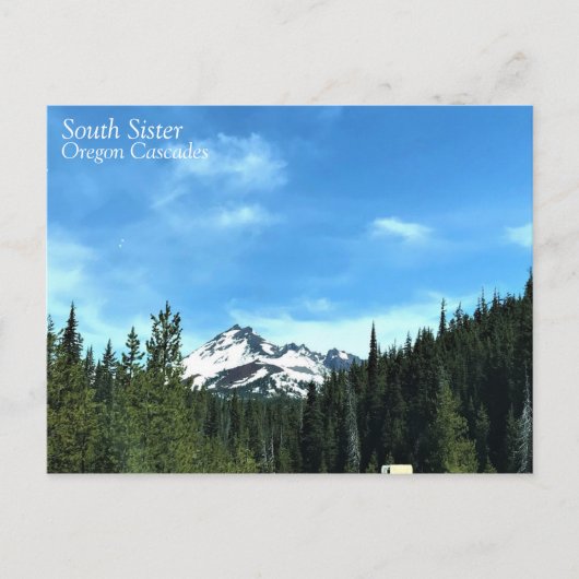 South Sister, Oregon Briefkaart (Voorkant)