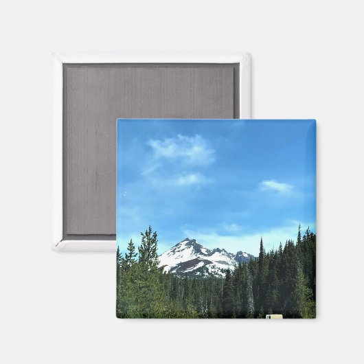 South Sister, Oregon Magneet (Voorkant / Achterkant)