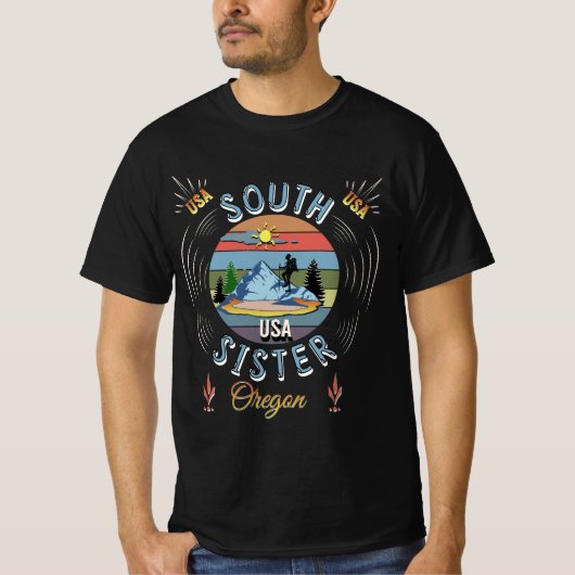 South Sister, Oregon T-shirt (Voorkant)