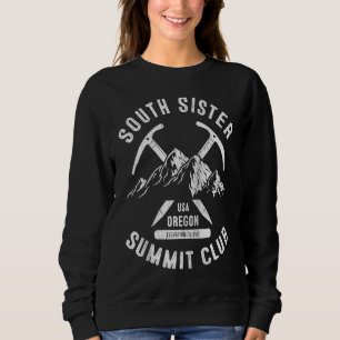 South Sister Summit Club Ik beklom Mt South Sister Trui