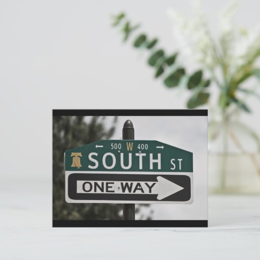 South St Briefkaart (Staand voorkant)