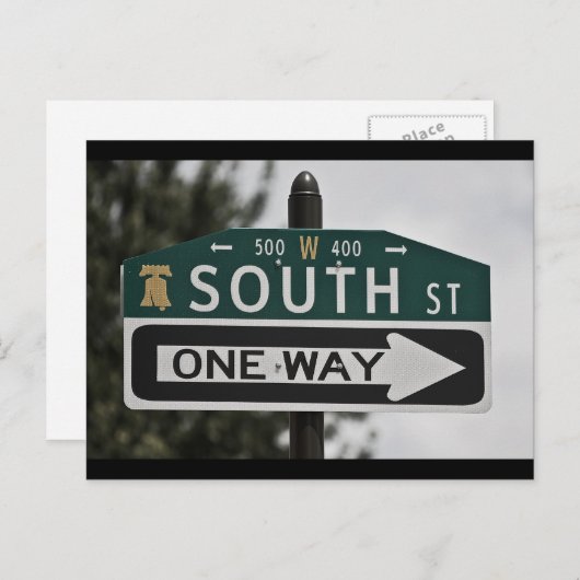 South St Briefkaart (Voorkant / Achterkant)