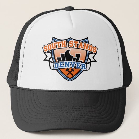 South Stands Denver Trucker Hat Pet (Voorkant)
