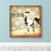 South Steens Shaman Ingewikkeld Canvas Afdruk (Insitu (Houten vloer))