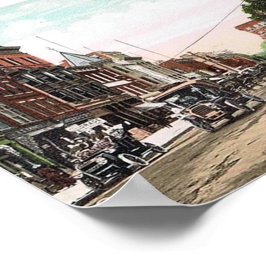 South Street, Morristown NJ,  Poster (Hoek)