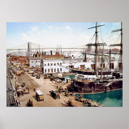 South Street, NYC Poster (Voorkant)