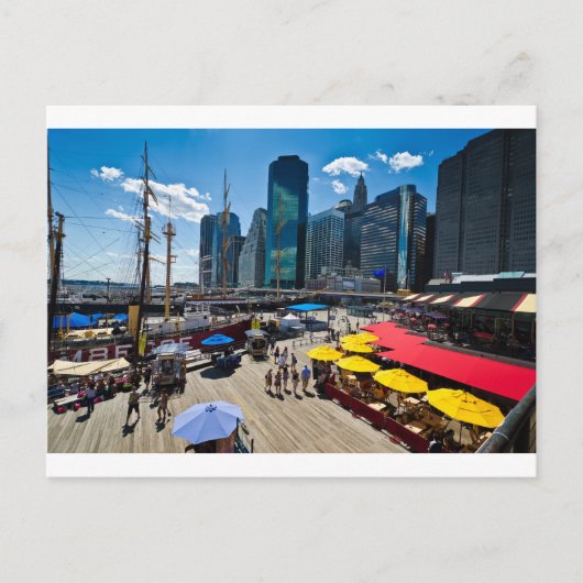 South Street Seaport Briefkaart (Voorkant)