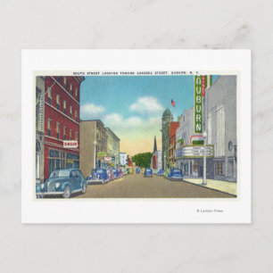 South Street Uitzicht of Genesee Street Briefkaart