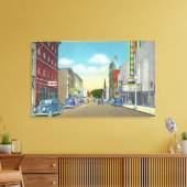 South Street Uitzicht of Genesee Street Canvas Afdruk (Insitu (Woonkamer))