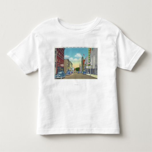 South Street Uitzicht of Genesee Street Kinder Shirts (Voorkant)