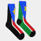 South Sudan Flag Sokken (Rechts)