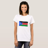 South Sudan Flag T-shirt (Voorkant volledig)