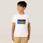 South Sudan Flag T-shirt (Voorkant volledig)
