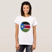 South Sudan Flag T-shirt (Voorkant volledig)