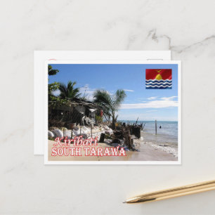 South Tarawa - Kiribati - Panorama - Briefkaart
