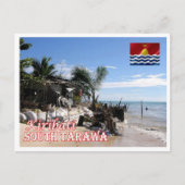 South Tarawa - Kiribati - Panorama - Briefkaart (Voorkant)