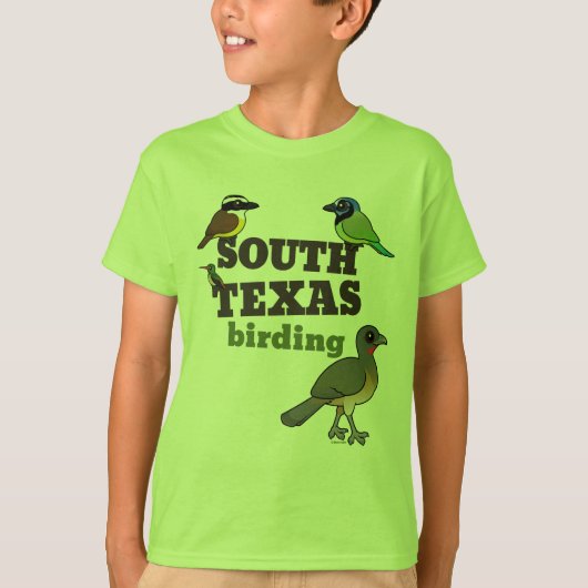 South Texas Birding T-shirt (Voorkant)