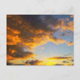 South Texas Plains Sunset Briefkaart