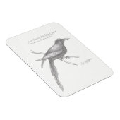 South Tirnishan Violet-Winged Sapier Magnet Magneet (Rechterzijde)