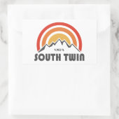 South Twin Mountain New Hampshire Rechthoekige Sticker (Tas)