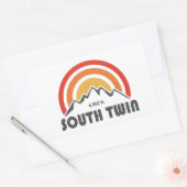 South Twin Mountain New Hampshire Rechthoekige Sticker (Envelop)
