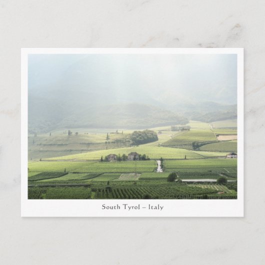 South Tyrol Italië Foto Briefkaart (Voorkant)