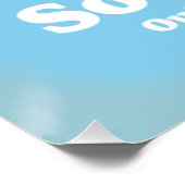 South Uist Outer Hebrides Scotland kaart Perfect Poster (Hoek)