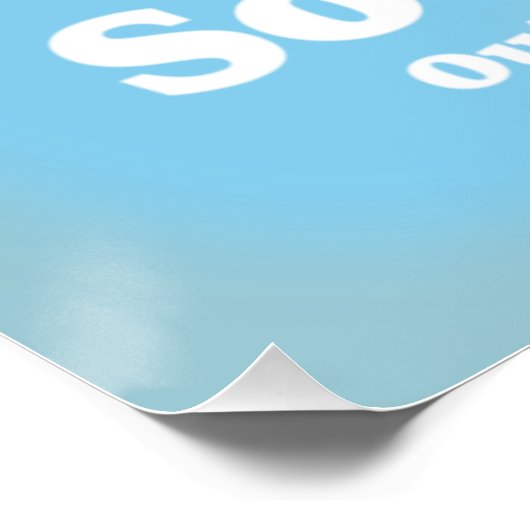 South Uist Outer Hebrides Scotland kaart Perfect Poster (Hoek)