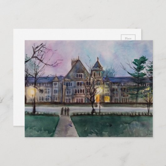 South University avenue 2 Briefkaart (Voorkant / Achterkant)