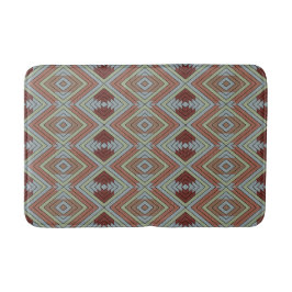 South West American Indian Style Patterned Art Badmat