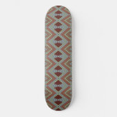 South West American Indian Style Patterned Art Persoonlijk Skateboard (Voorkant)