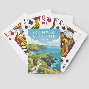 South West Coast Path, Cornwall sectie Engeland Pokerkaarten