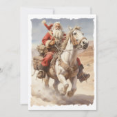 South West Kerstman Kerstrit Feestdagenkaart (Voorkant)