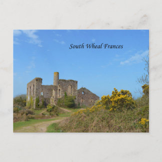 South Wheal Frances Mine Cornwall England Briefkaart