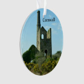 South Wheal Frances Tin Mine Cornwall Engeland Ornament (voorkant)